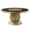 Cabriole DINING TABLE Gold Finish DN -Home Furniture Shop 060e5d71815841948d50fccaf83fc3a7