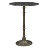Round Industrial Metal Counter Height Table, Black-Benzara -Home Furniture Shop 0cd23752001c4476916abfd6bde09e13