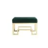 Bronson Stool Gold Green -Home Furniture Shop 10eb612676304cc88db2e549a825c2ce