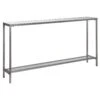 Uttermost Hayley Silver Console Table