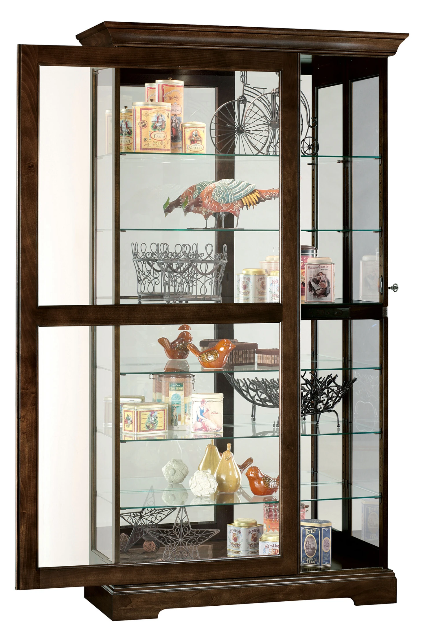 680536 Tyler III Curio Cabinet 4 680536 Tyler III Curio Cabinet - Image 2