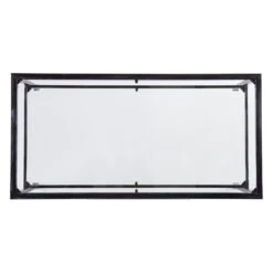 Homezia 48" Black Glass And Metal Rectangular Coffee Table 12 Homezia 48" Black Glass And Metal Rectangular Coffee Table -Home Furniture Shop 33abd8297b7345af853e08a2c8ae4634