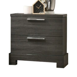 ACME Lantha Nightstand, Gray Oak