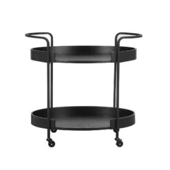 Cyril Black Bar Cart -Home Furniture Shop 415eedfaabb04fccaf7f7d3f74eb9088