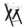 ACME Fierce Accent Table W/USB, White & Black -Home Furniture Shop 416a33f18e294363933a9d09567190f3