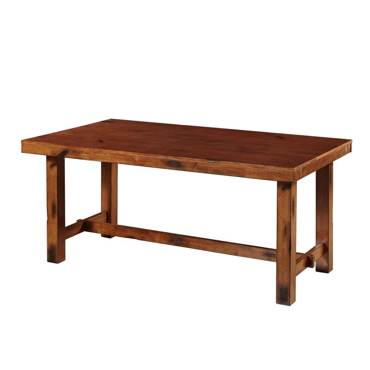 Belen Kox Rustic Oak Extendable Dining Table - Harvest, Belen Kox 6 Belen Kox Rustic Oak Extendable Dining Table - Harvest, Belen Kox - Image 4