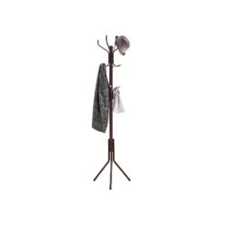 BreeBe Espresso Metal Coat Rack -Home Furniture Shop 4df05b7bff1b4bbe967e19a6cf7024ab