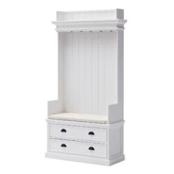 Belen Kox Classic White Entryway Bench Coat Rack, Belen Kox -Home Furniture Shop 4ede9bb53a554e94bd72383e73d7439d