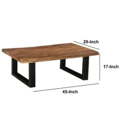Acacia Sled Base Farmhouse Coffee Table -Home Furniture Shop 4f43b214bb8b4ce39b0ec931c14d851e