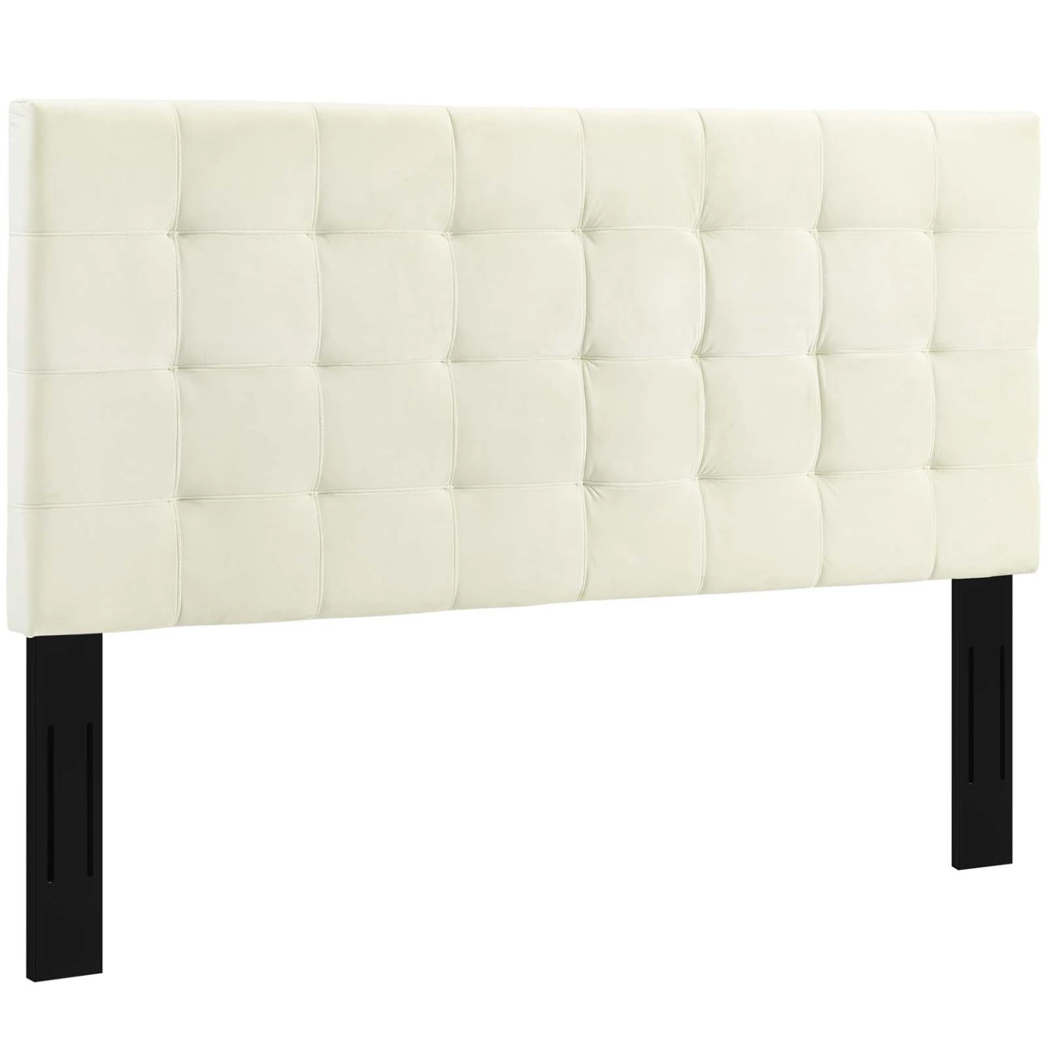 Modway - Paisley Tufted Full / Queen Upholstered Performance Velvet Headboard 4 Modway - Paisley Tufted Full / Queen Upholstered Performance Velvet Headboard - Image 2