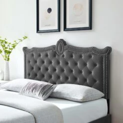 Modway - Louisa Tufted Performance Velvet King/California King Headboard -Home Furniture Shop 5122e170235d4fb39c12ede089c95fc3