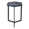 Hexagonal Silver Agate Accent Table, Belen Kox -Home Furniture Shop 516208a38d594ca99e8379369fcd8266