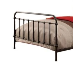 Metal Queen Size Platform Bed With Headboard & Footboard, Deep Bronze-Benzara 9 Metal Queen Size Platform Bed With Headboard & Footboard, Deep Bronze-Benzara -Home Furniture Shop 570b96a8c29747c49ba40b7da9b1f7f4