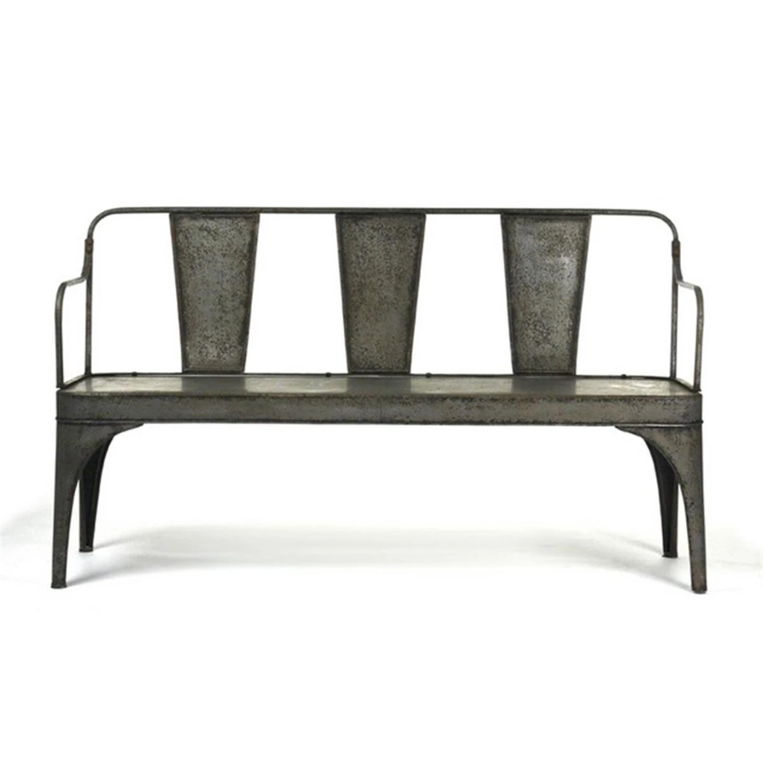 Zentique Adrienne Iron Chair- 60 X 34 X 20 In. 3 Zentique Adrienne Iron Chair- 60 X 34 X 20 In.