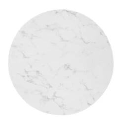 Modway - Tupelo 28" Artificial Marble Dining Table Gold White -Home Furniture Shop 5bc9f2ae746b4c3f980b5f6de2e390e6