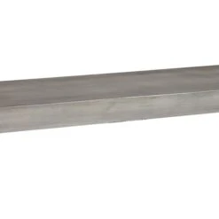 Lizi 67 Inch Sofa Console Table, Hand Applied Faux Concrete Finish, Gray-Benzara -Home Furniture Shop 5c319c60dc8a446ea8755d6486be555f