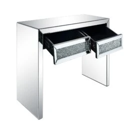 Faux Diamond Inlay Console Table -Home Furniture Shop 63976e3d6b29414bb8aecf2b57358c39