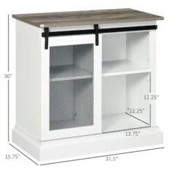 Farmhouse Buffet Cabinet Kitchen Sideboard With Sliding Barn Door And Adjustable Shelves For Living Room White 10 Farmhouse Buffet Cabinet Kitchen Sideboard With Sliding Barn Door And Adjustable Shelves For Living Room White -Home Furniture Shop 64ce979930c6469595b5ce95cc7b8c99