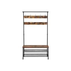 BreeBe Pipe Style Hall Tree -Home Furniture Shop 6e5c16f0bc124582a5004c0dea10bb4e