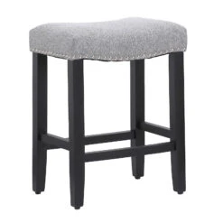WestinTrends 24" Upholstered Saddle Seat Counter Stool (Set Of 2) 10 WestinTrends 24" Upholstered Saddle Seat Counter Stool (Set Of 2) -Home Furniture Shop 726aef2039e849f28bd7eaeaaab15155