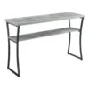 XCalibur Console Table, 47.25 X 13.75 X 29.5 In. -Home Furniture Shop 78c5a6a4ec524a92a984dbe0f0ba80e1