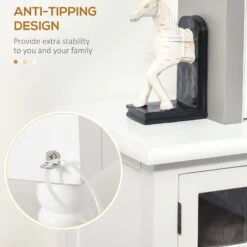 Vintage Console Table With 2 Drawers And Cabinets, Retro Sofa Table For Entryway, Living Room And Hallway, White 13 Vintage Console Table With 2 Drawers And Cabinets, Retro Sofa Table For Entryway, Living Room And Hallway, White -Home Furniture Shop 7f03d7cb1498435dbfe8f44c5bef4e90