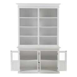 Belen Kox Classic White Glass Door Hutch - The Elegant Storage Solution, Belen Kox -Home Furniture Shop 837ec8cb11f94a679be24443e134ea8d