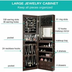 Multipurpose Storage Cabinet With 4 Drawers-Brown -Home Furniture Shop 8bc133ef12ed4c3d90cbcdf3e98bde22
