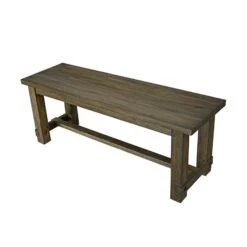 Belen Kox Salvage Mahogany Bench, Belen Kox