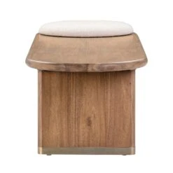 Samantha Cognac Acacia Bench With Boucle Seat -Home Furniture Shop 905d21ea0c9a486591022406d6bfbfb7