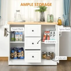 Kitchen Island, Kitchen Cart With Rubberwood Tabletop, Spice Rack For Dining Room, Kitchen Island Cart, White 13 Kitchen Island, Kitchen Cart With Rubberwood Tabletop, Spice Rack For Dining Room, Kitchen Island Cart, White -Home Furniture Shop 915dbf541bff4955bb61ae2be7020162