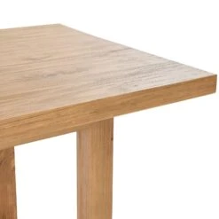 Jax 70 Inch Pine Wood Dining Table, 6 Seater, Handcrafted, Natural Brown-Benzara 10 Jax 70 Inch Pine Wood Dining Table, 6 Seater, Handcrafted, Natural Brown-Benzara -Home Furniture Shop 958bc0eea6524ec6a736e806890a40ce