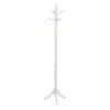 Monarch Specialties I 3057 Coat Rack, Hall Tree, Free Standing, 6 Hooks, Entryway, 72"H, Bedroom, Wood, White, Contemporary, Modern -Home Furniture Shop 95f945aa08b14ca0bc2341f98866a0ed