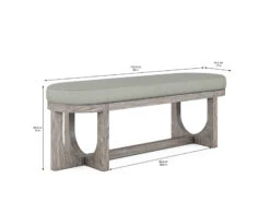 Vault Bed Bench -Home Furniture Shop ARTSP 285149 2354 DIM