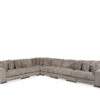 Ashley Lindyn Six-Piece Striped Sectional -Home Furniture Shop ASH 21105 6PC 01