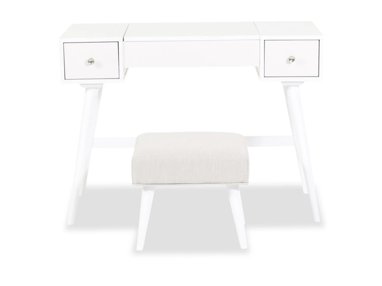 Ashley Thadamere Vanity Table And Stool 4 Ashley Thadamere Vanity Table And Stool - Image 2