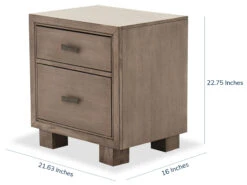 Ashley Arnett Nightstand -Home Furniture Shop ASH B552 92 dim