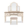 Ashley Realyn Vanity, Mirror And Stool Set 2 Ashley Realyn Vanity, Mirror And Stool Set -Home Furniture Shop ASH B743 22 01