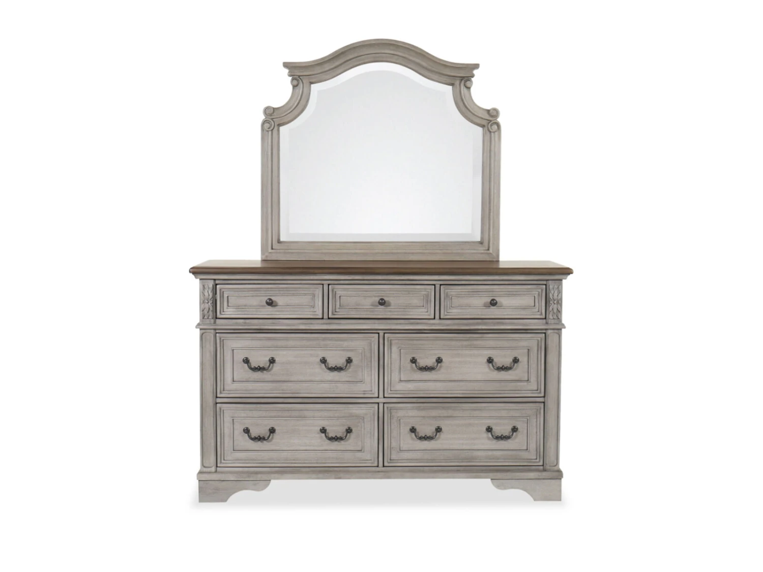 Ashley Lodenbay Dresser And Mirror 3 Ashley Lodenbay Dresser And Mirror