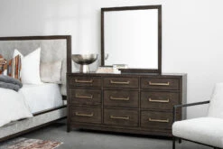 Ashley Burkhaus Dresser And Mirror 7 Ashley Burkhaus Dresser And Mirror -Home Furniture Shop ASH B984 CALKING 05