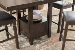 Ashley Haddigan 5-Piece Counter Height Dining Set -Home Furniture Shop ASH D596 PUBSET 07