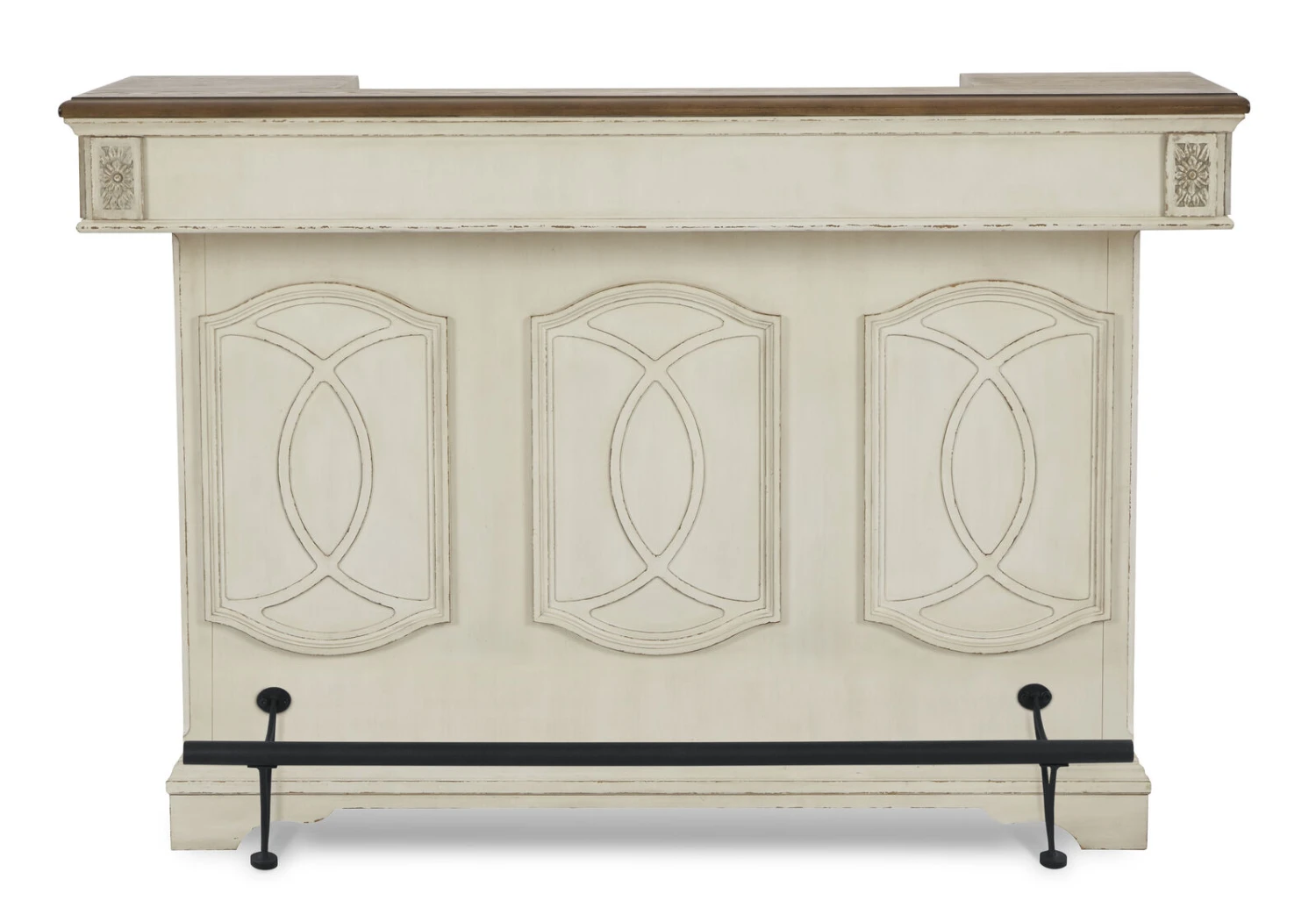 Ashley Realyn Bar With Stemware Rack And Wine Storage 3 Ashley Realyn Bar With Stemware Rack And Wine Storage