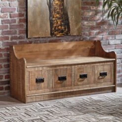 Ashley Garrettville Storage Bench -Home Furniture Shop ASHDS A4000093 08