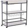 Ashley Bayflynn Bar Cart 1 Ashley Bayflynn Bar Cart -Home Furniture Shop ASHDS A4000393 01