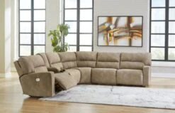 Ashley Next-Gen DuraPella 6-Piece Power Reclining Sectional