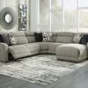 Ashley Colleyville 5-Piece Power Reclining Sectional With Chaise -Home Furniture Shop ASHSP 54405S14 01