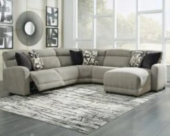 Ashley Colleyville 5-Piece Power Reclining Sectional With Chaise