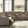 Ashley Workhorse 3-Piece Reclining Sectional -Home Furniture Shop ASHSP 58401S1 01