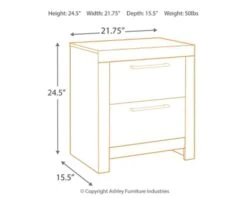 Ashley Derekson Nightstand -Home Furniture Shop ASHSP B200 92 03