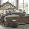 Ashley Charmond King Upholstered Sleigh Bed -Home Furniture Shop ASHSP B803B4 01